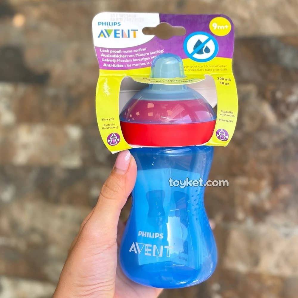 لیوان آب خوری ۳۰۰ میل اونت سری پستانکی ضد گاز Philips Avent — تصویر ۴