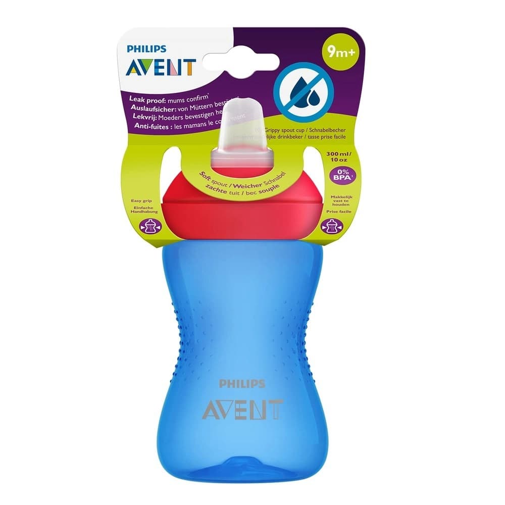 لیوان آب خوری ۳۰۰ میل اونت سری پستانکی ضد گاز Philips Avent