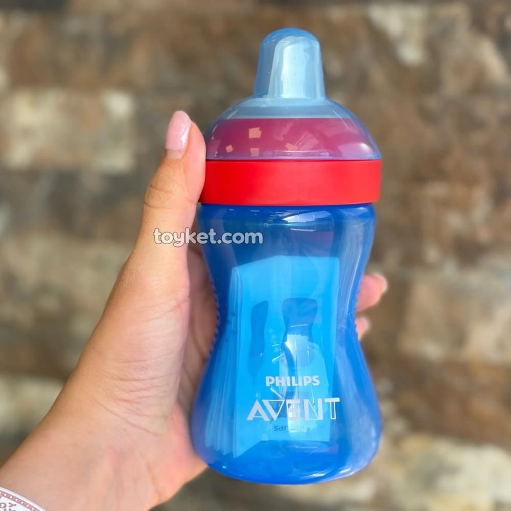لیوان آب خوری ۳۰۰ میل اونت سری پستانکی ضد گاز Philips Avent — تصویر ۵