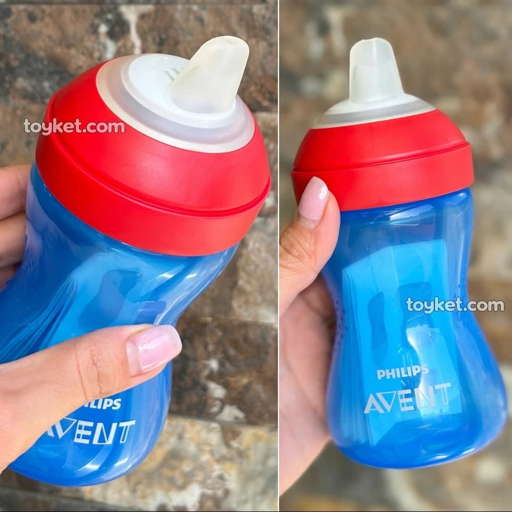 لیوان آب خوری ۳۰۰ میل اونت سری پستانکی ضد گاز Philips Avent — تصویر ۶