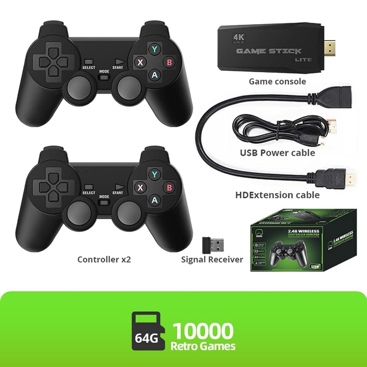 کنسول بازی دو دسته Game Stick Lite — تصویر ۸