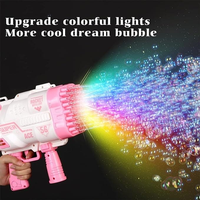 تفنگ حباب ساز 456-Electric Bubble Toys 12A — تصویر ۸