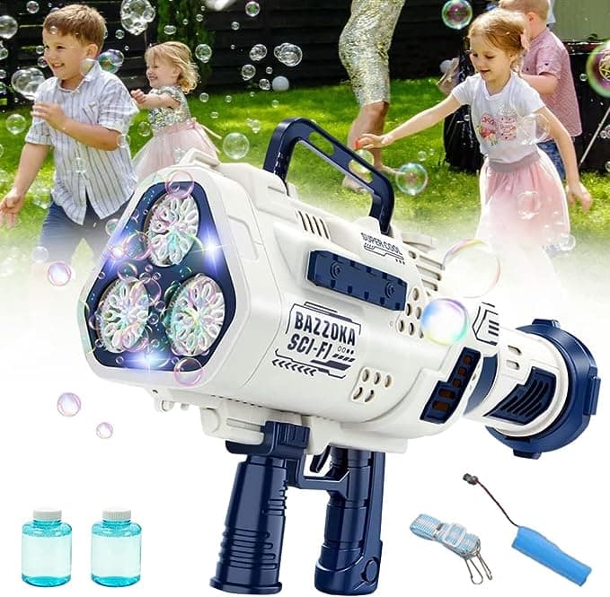 تفنگ حباب ساز Electric Bubble Toys 456-15A — تصویر ۵
