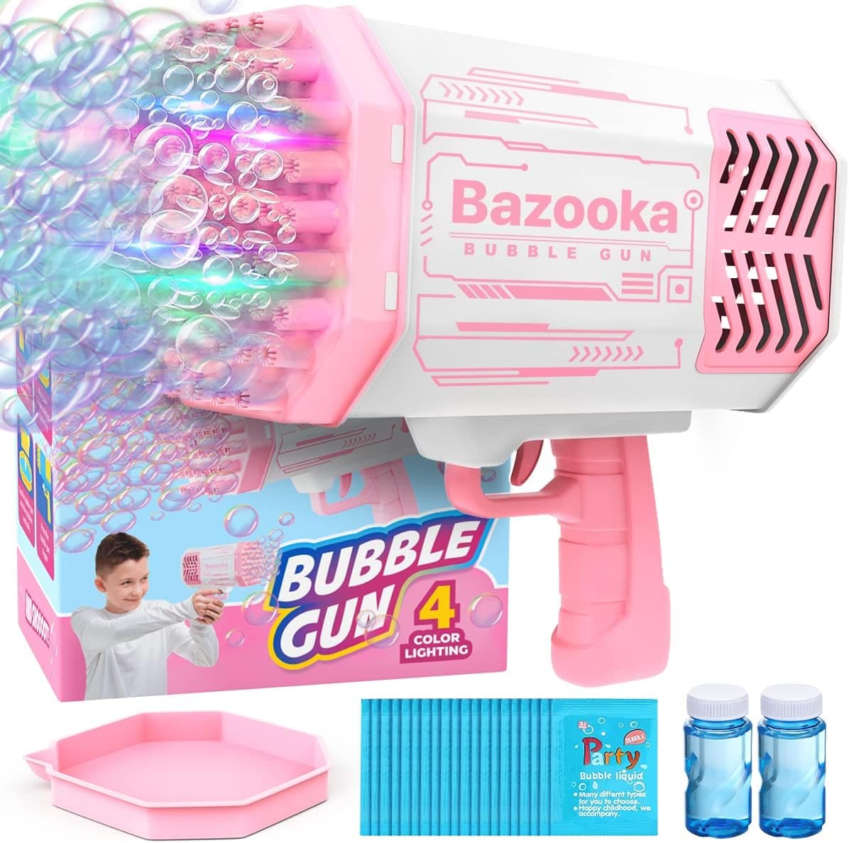 تفنگ حباب ساز 456-Electric Bubble Toys 16A — تصویر ۲