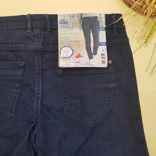 شلوار جین اسلیم فیت برند اسمارا کد bano235 — تصویر ۵