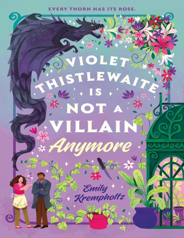 کتاب Violet Thistlewaite Is Not a Villain Anymore (وایولت تیسلتویت دیگر یک شرور نیست) نسخه انگلیسی PDF | امیلی کرمفولتز