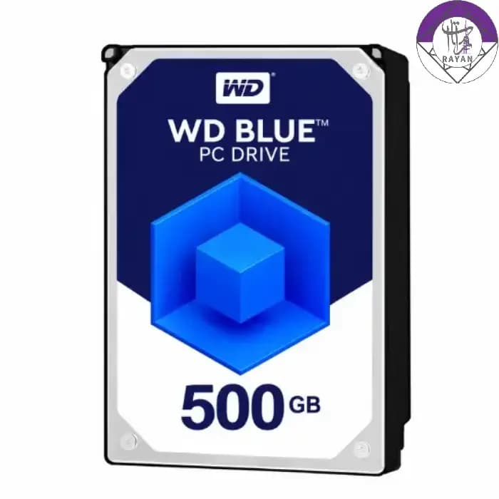 هارد اینترنال 500 گیگابایت آبی وسترن دیجیتال مدل WD10EZEX گارانتی شرکتی