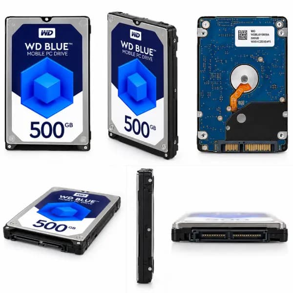 هارد اینترنال 500 گیگابایت آبی وسترن دیجیتال مدل WD10EZEX گارانتی شرکتی — تصویر ۲