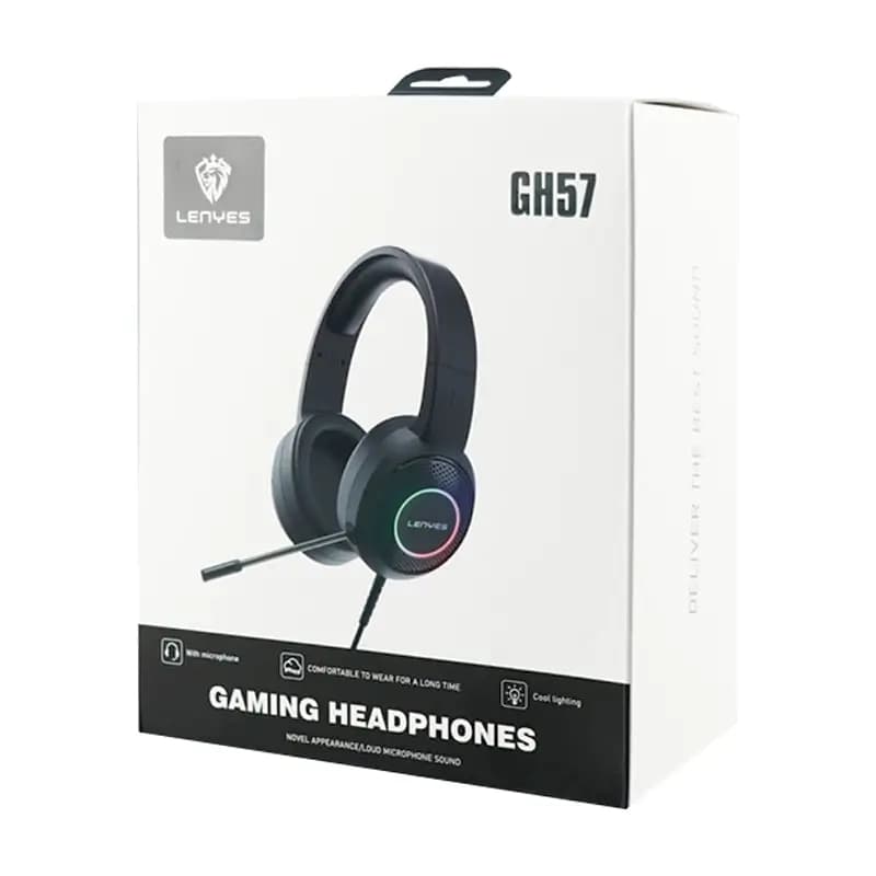 هدست گیمینگ سیم دار LENYES GH57