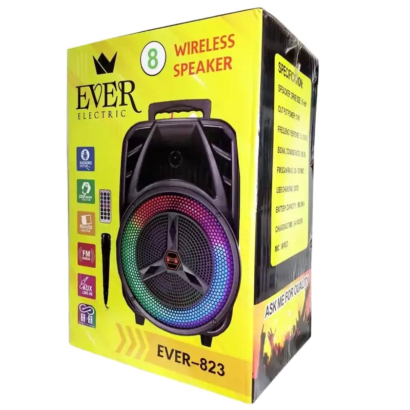 اسپیکر بلوتوثی EVER-823 — تصویر ۳
