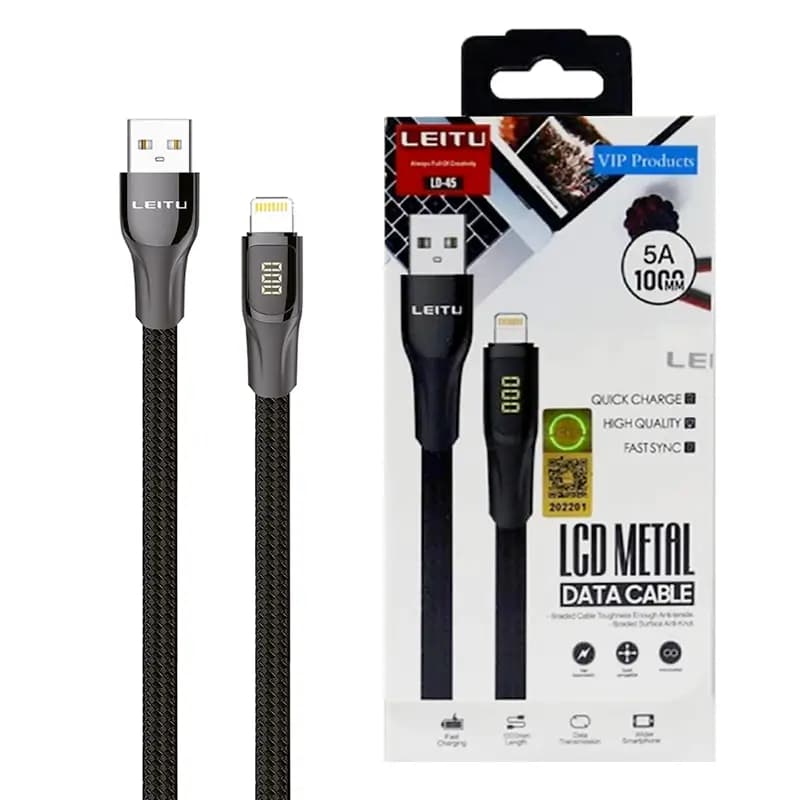 کابل شارژ آیفون LEITU LD-45