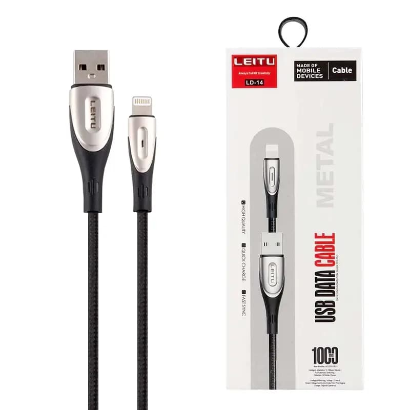 کابل شارژ آیفون LEITU LD-14