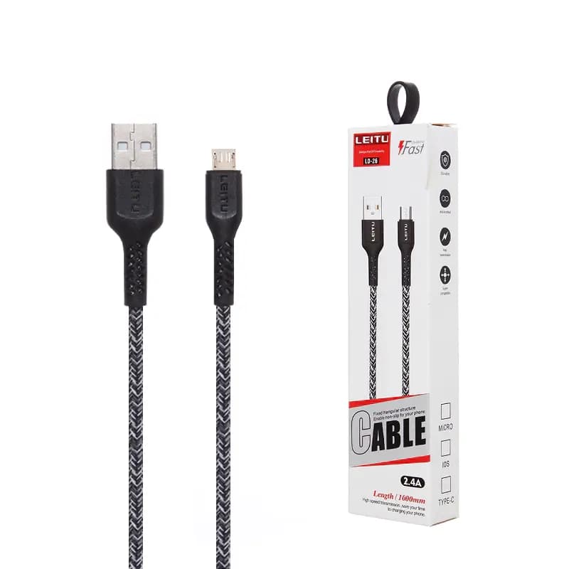 کابل شارژ میکرو LEITU LD-26