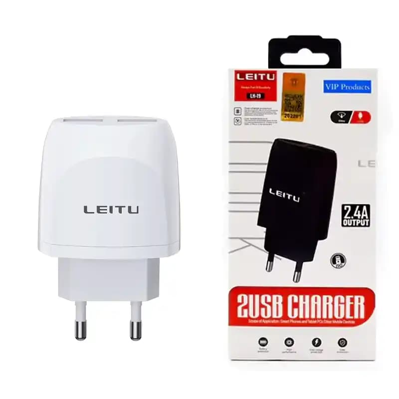 آداپتور LEITU LH-19 2USB