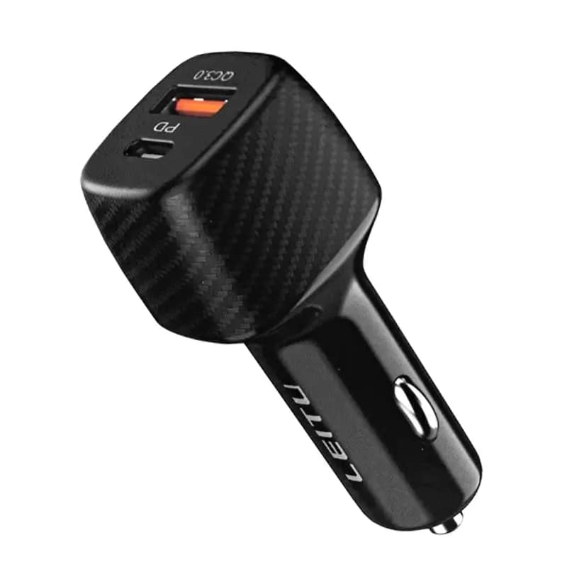 شارژر فندکی LEITU LC-C22 USB+PD 20W — تصویر ۲