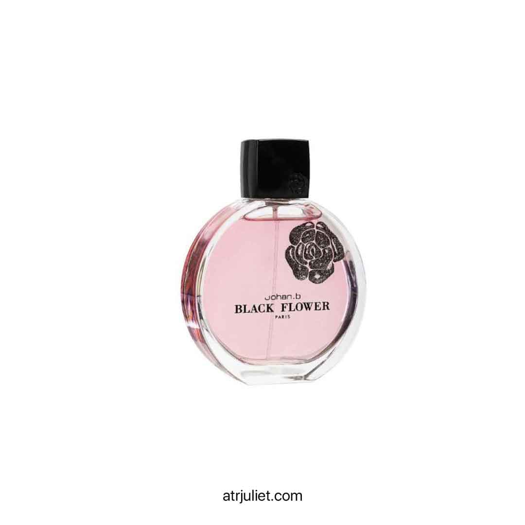 عطر ادکلن بلک فلاور اصلی و اورجینال جوهان بی فرانسه Johan.B Black Flower حجم 85ml