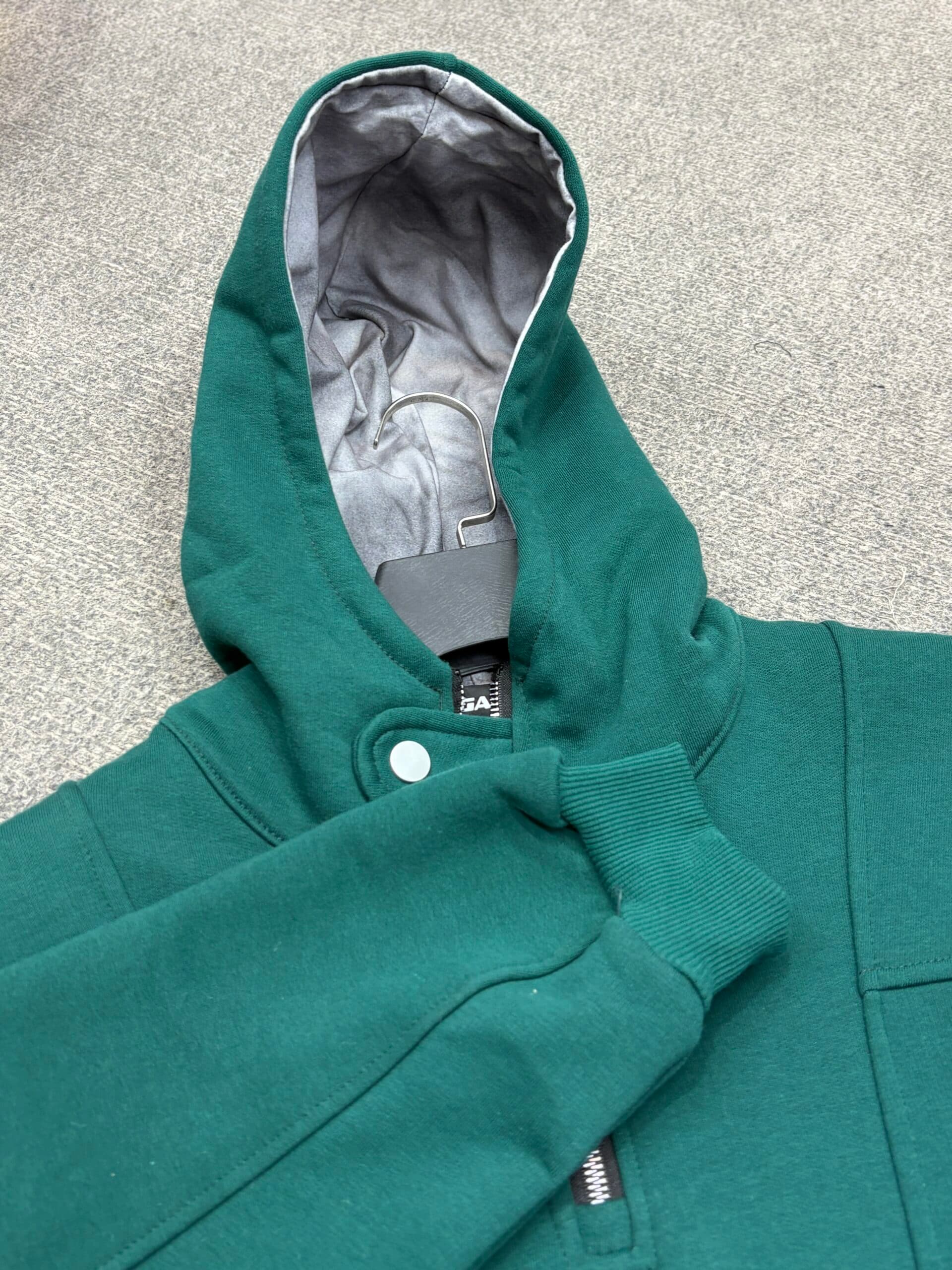 هودی نیم زیپ باکسی — تصویر ۳
