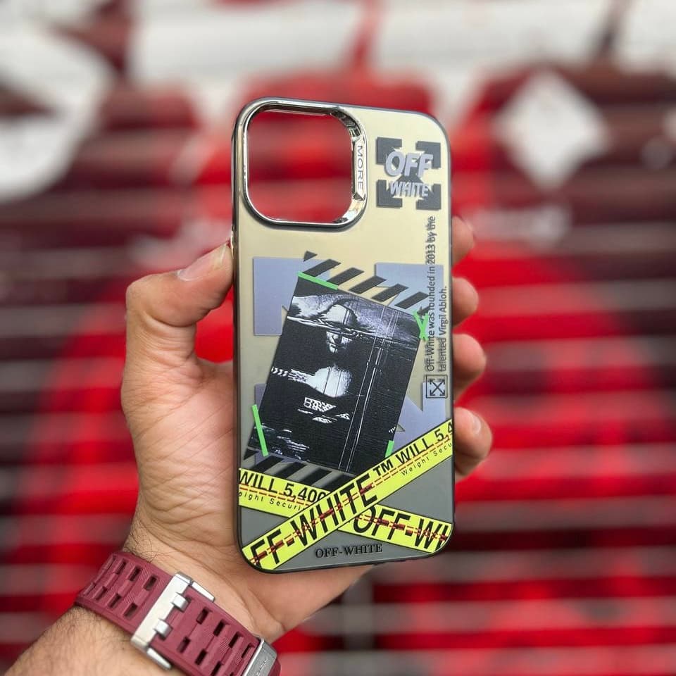 قاب آیفون off white مونالیزا