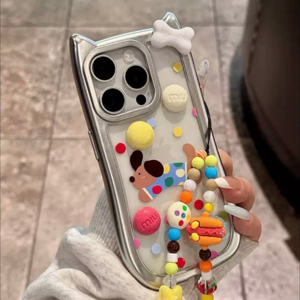 قاب آیفون hot dogs case