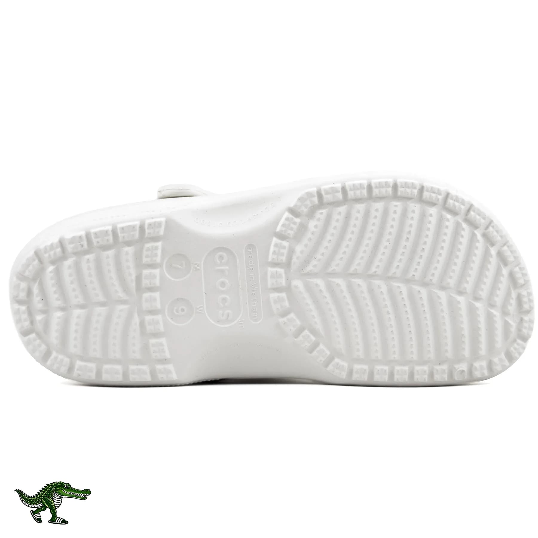 کراکس کلاسیک سفید زنانه | Crocs Classic — تصویر ۲