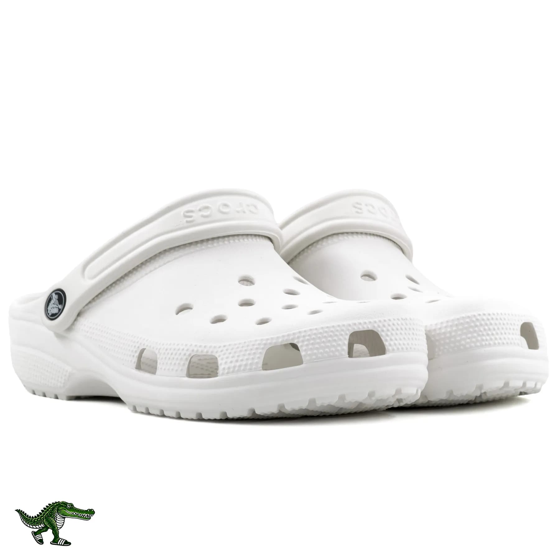 کراکس کلاسیک سفید زنانه | Crocs Classic — تصویر ۵
