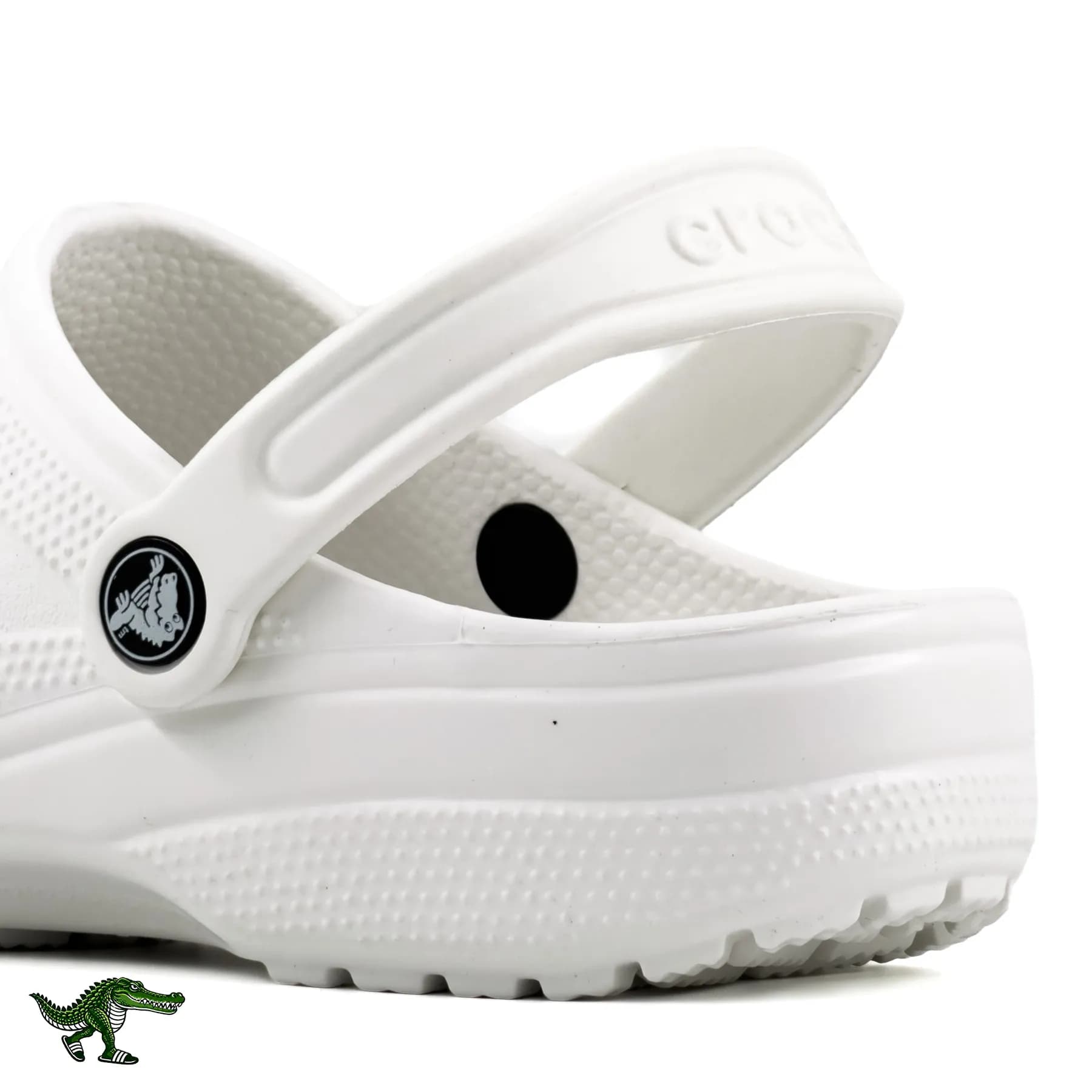کراکس کلاسیک سفید زنانه | Crocs Classic — تصویر ۴