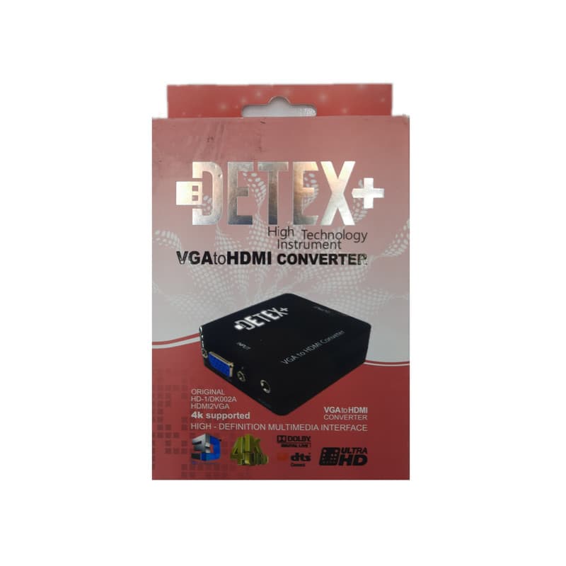 تبدیل VGA به HDMI دتکس پلاس