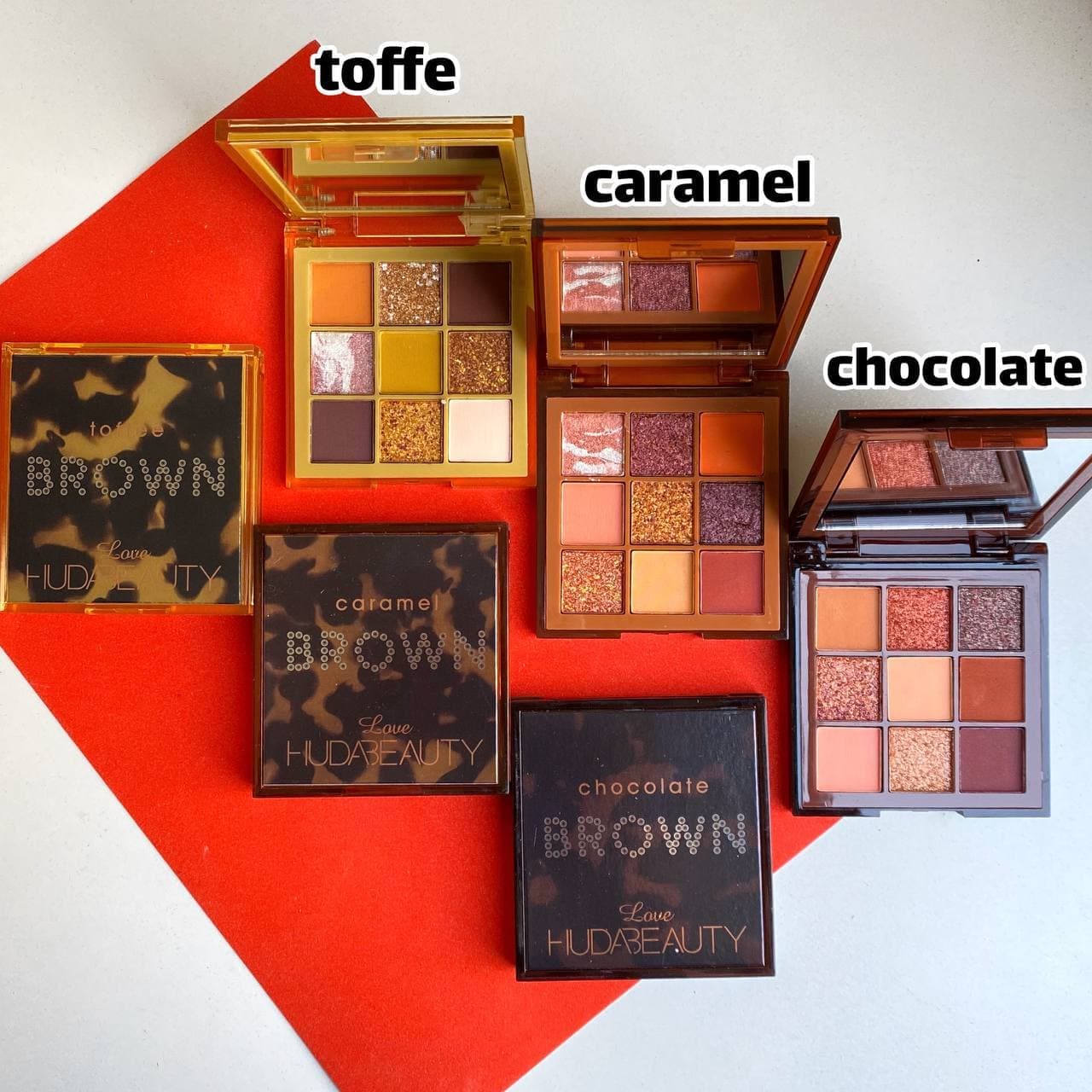 پالت سایه 9 رنگ BROWN هدی بیوتی — تصویر ۲
