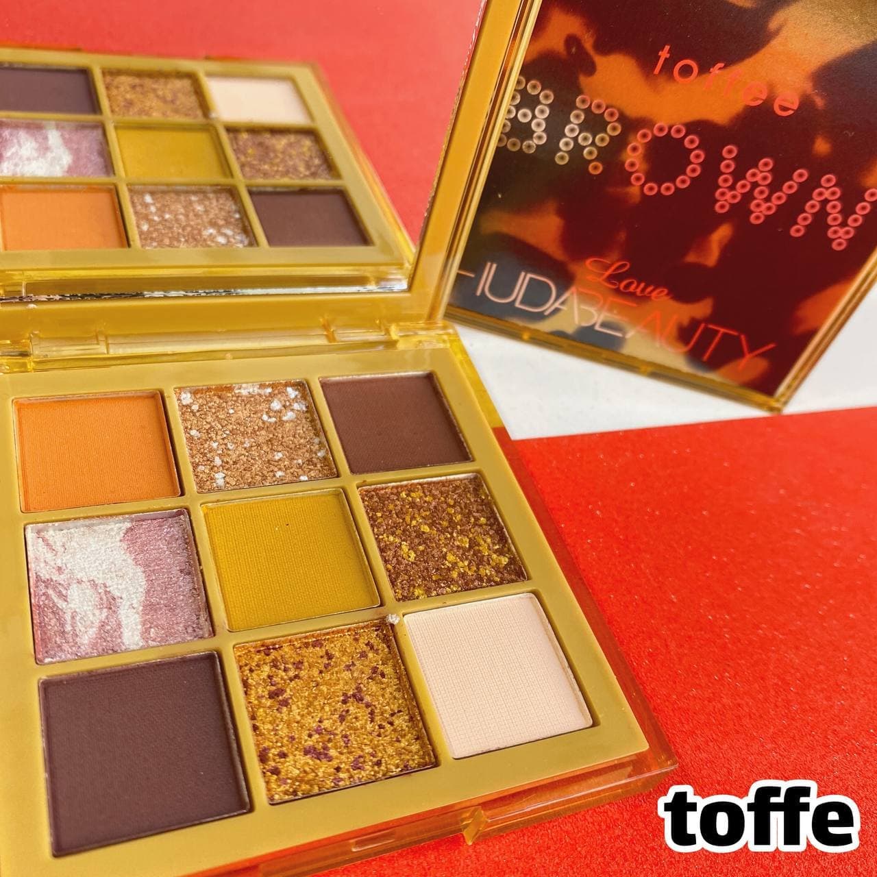 پالت سایه 9 رنگ BROWN هدی بیوتی — تصویر ۶