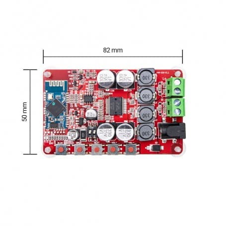 ماژول آمپلی فایر TDA7492-P به همراه بلوتوث صوتی 2X50W — تصویر ۴