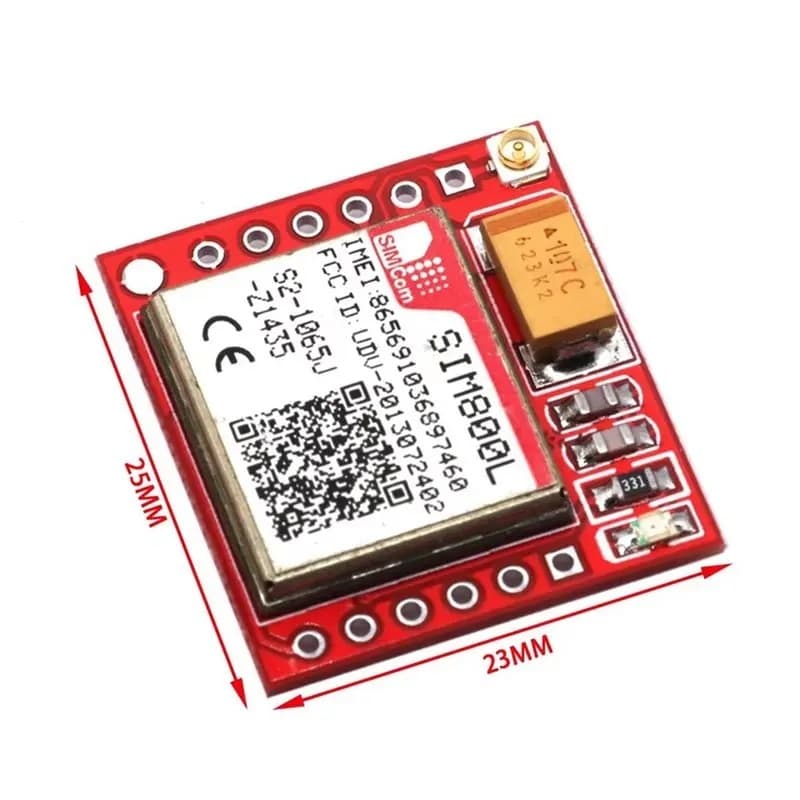 ماژول SIM800L برد قرمز GSM/GPRS — تصویر ۶