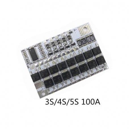 ماژول شارژر باتری لیتیوم 2S/3S/4S به همراه محافظ 100A — تصویر ۴