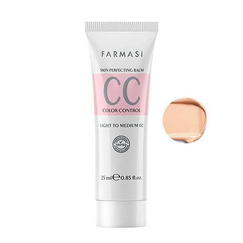 سی سی کرم انواع پوست فارماسی 25ml — تصویر ۲