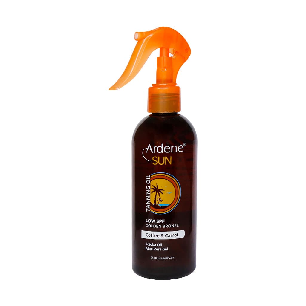 روغن آفتاب برنزه کننده حاوی هویج و قهوه آردن SPF10 حجم ۲۰۰ میلی لیتر