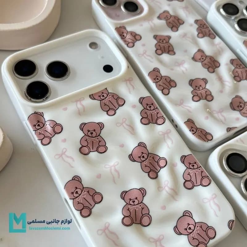قاب گوشی فانتزی موج خرس تدی کد C3991 | لوازم جانبی مسلمی — تصویر ۲