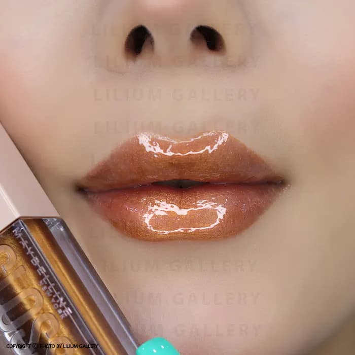 لیپ گلاس میبلین مدل لیفتر گلاس رنگ Bronze