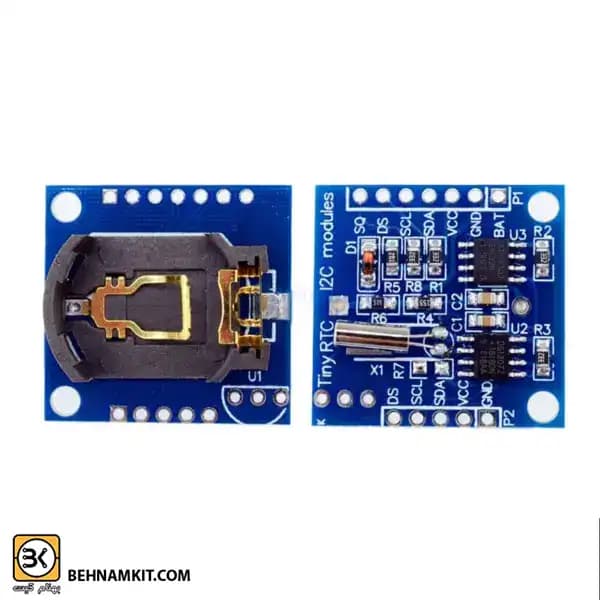 ماژول ساعت با تراشه به همراه حافظهModule Clock DS1307