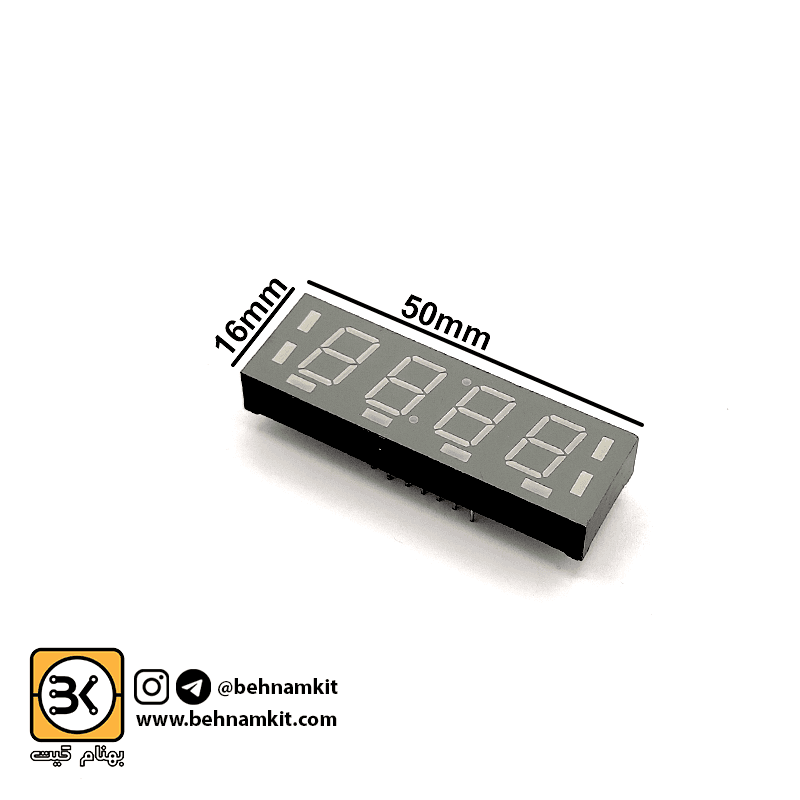 سون‌ سگمنت‌ آند چهار تایی مالتی، ساعتی / با هشت LED / کد 165