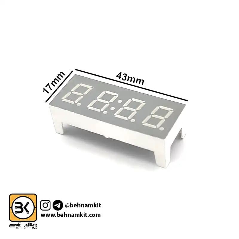 سون‌ سگمنت‌ آند چهار تایی مالتی پلکس ساعتی / کد 150 / S= 44x18mm