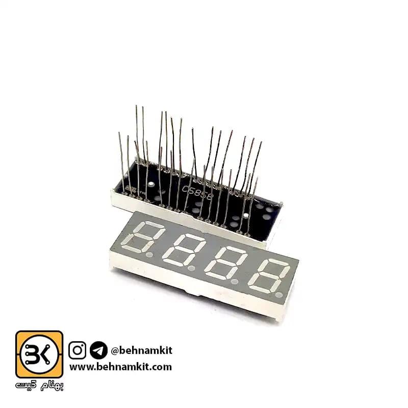 سون‌ سگمنت اند‌ 3.5 دیجیت سبز، کد 79، بدون دات/ S= 51x18mm — تصویر ۲
