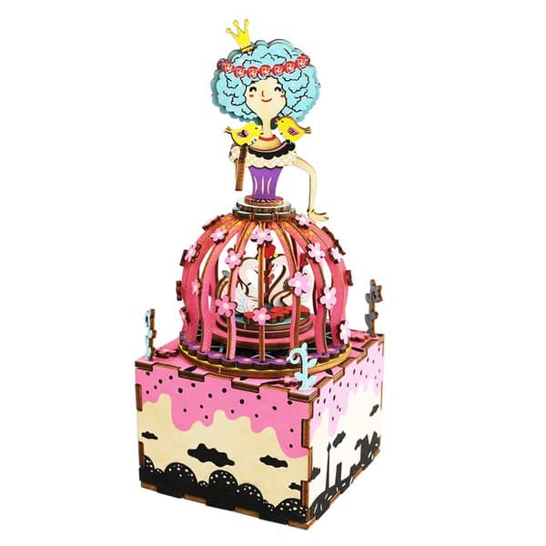 جعبه موسیقی ساختنی روبوتایم طرح شاهزاده خانم (Princess AM405) — تصویر ۲