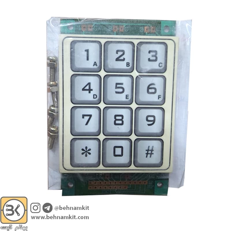 کی برد 4×3 تخت