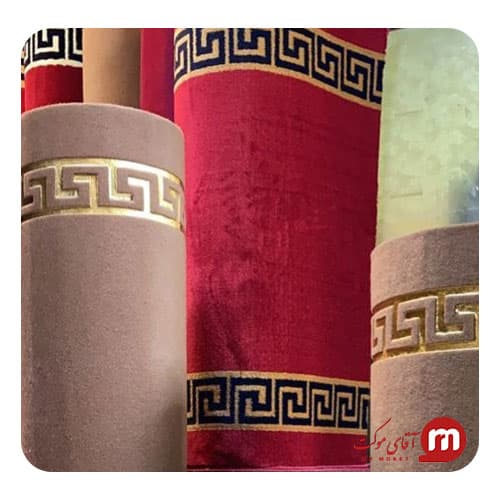 موکت تشریفاتی(ورساچه نقره وطلاکوب)ردکارپت — تصویر ۴