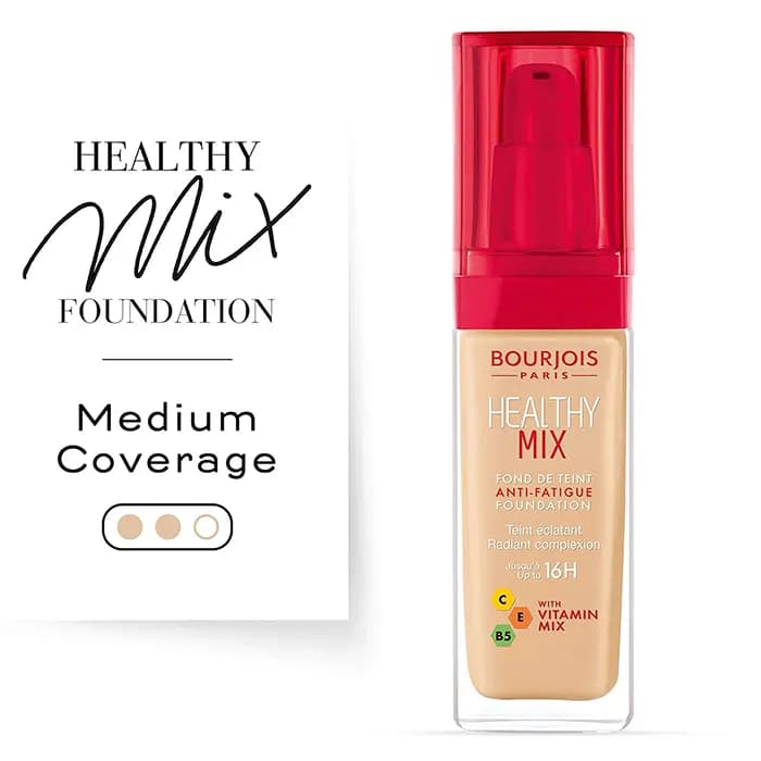 کرم پودر برجویس مدل Healthy Mix — تصویر ۳