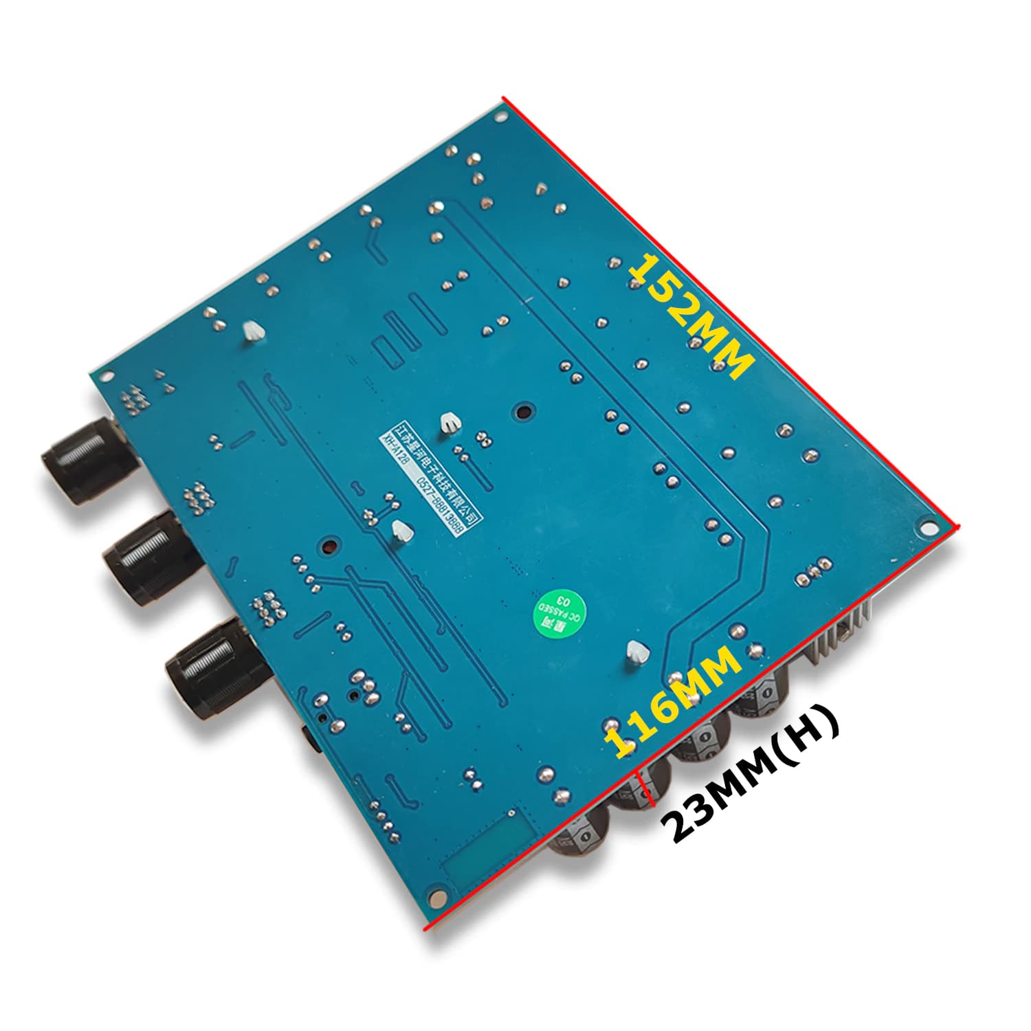 ماژول آمپلی فایر TDA7498E استریو 320 وات + 220 وات ساب — تصویر ۳
