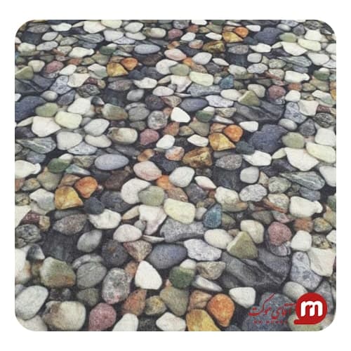 موکت طرح سنگ ساحلی (سه بعدی)