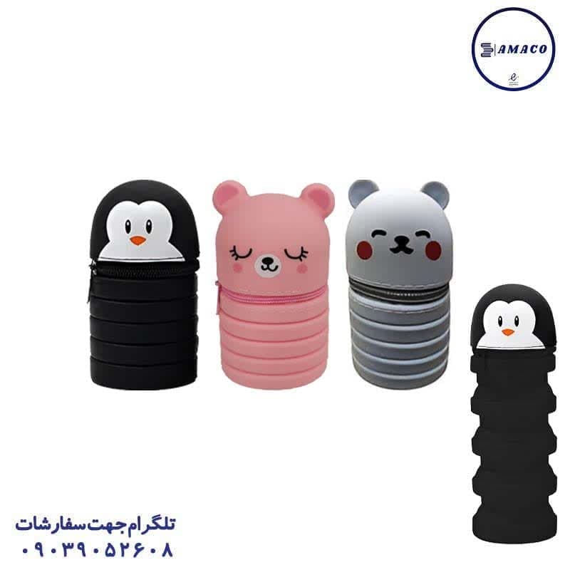جامدادی آکاردئونی سیلیکونی
