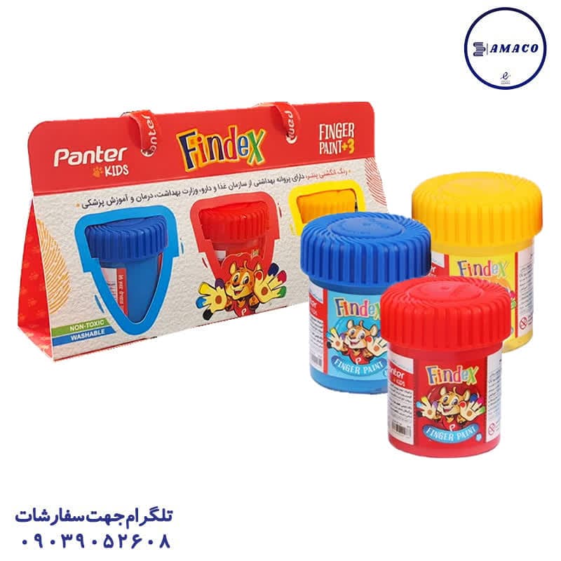 پنتر – رنگ انگشتی 3 رنگ فایندکس