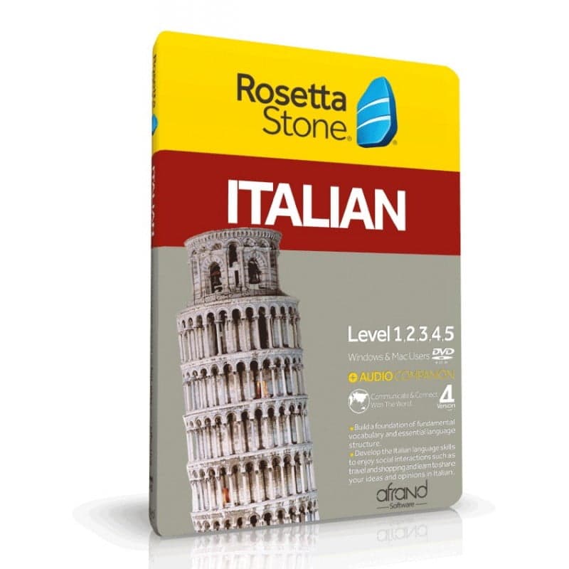 کتاب Rosetta Stone Italian