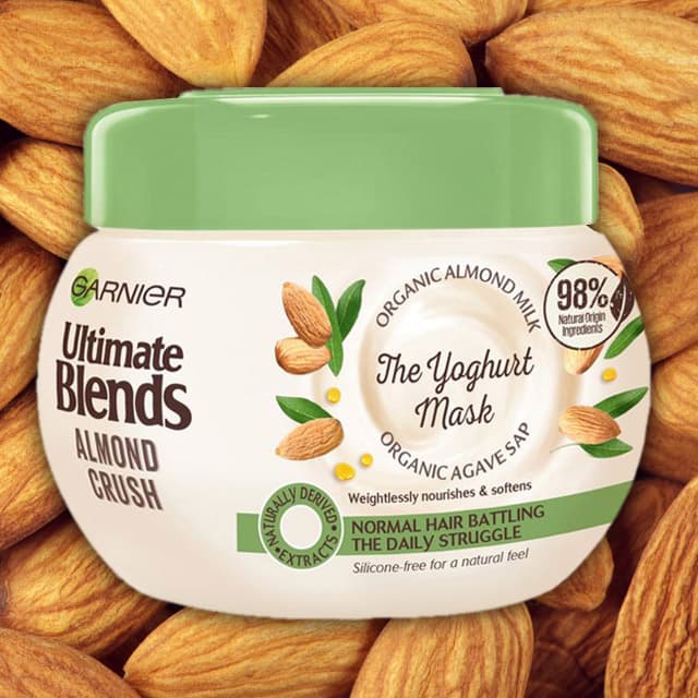 ماسک مو ماست و بادام Ultimate Blends گارنیر حجم ۳۰۰ میلی لیتر — تصویر ۲